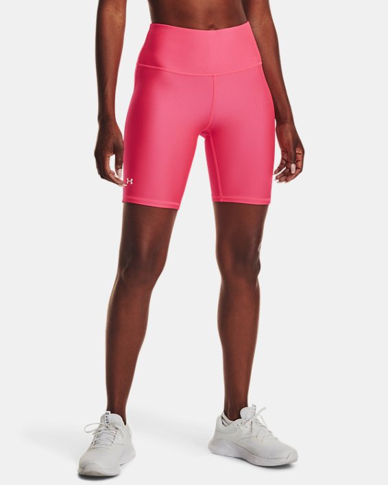 Pantalón corto HeatGear® Armour Bike para mujer, Pink, pdpMainDesktop image number 0
